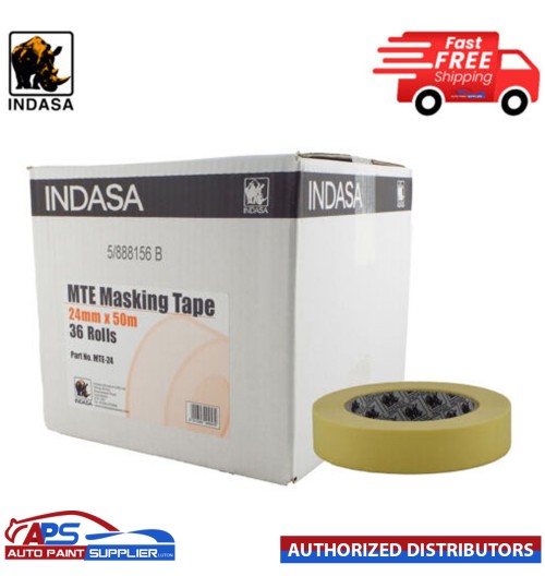 INDASA MASKING TAPE 24MM PK36